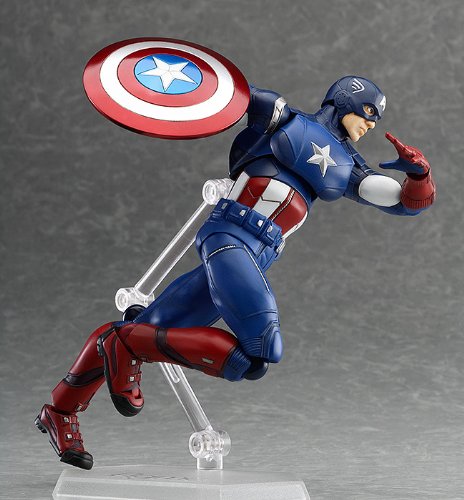 figma Avengers Captain America non-scale ABS & PVC painted action