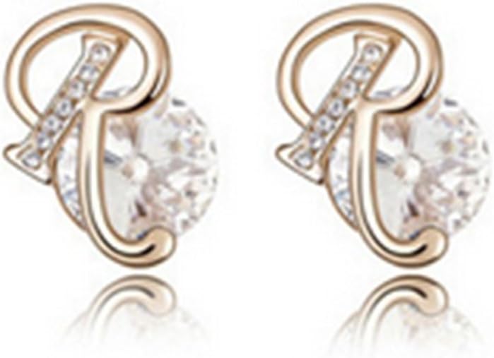 CherryGoddy European And American Fashion Aesthetic Temperament Letter Earrings Explosion Models