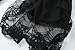 corciova Black Chiffon Extra Long Sheer Head Silk Scarf Lightweight Evening Pashmina Shawl and Wrap for Women