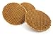 Caramel Syrup Waffles (Stroopwafel), 8.81 oz (250 g) Trays in a BlackTie Box (Pack of 2 - Total 16 Stroopwafels)