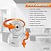 Pyle Indoor Wireless IP Camera - HD 1080p Network Security Surveillance Home Monitor System - Motion Detection, Night Vision, PTZ, 2 Way Audio, iPhone Android Mobile App - PC WiFi Access - PIPCAMHD82 (White)