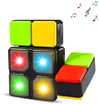Regali Di Natale Elettronica.Yojoloin Musica Magic Cube Toys For 5 12 Year Old Boys Girls Musica Elettronica Cube Kids Puzzle Game Novita Giocattoli Per Ragazzi Regali Di Natale Regali Giocattoli Di Decompressione Per Adulti Amazon It Giochi