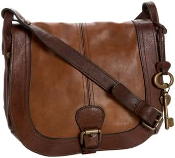 Fossil Vintage Reissue Flap Cross-Body, Brown Multi, one size: Handbags ...