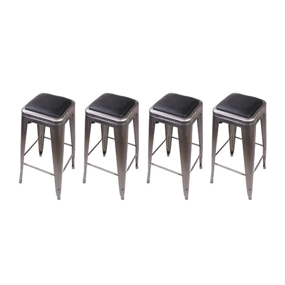 Best 32 In. L Gun Metal Silver Stainless Steel Wall Coat Rack