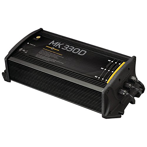MinnKota MK 330D On-Board Battery Charger (3 Banks, 10 Amps per Bank) (Certified Refurbished)