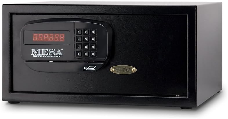 Hotel Safe, 1.2 cu. ft, Black, 35 lb. - - 