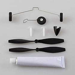 2 Propeller+2 Main Gear+Landing Gear+Fairing+Foam