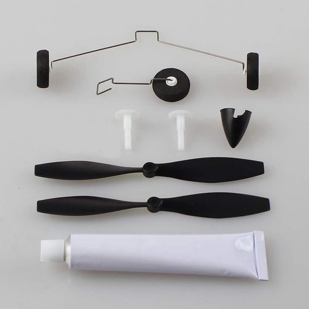 2 Propeller+2 Main Gear+Landing Gear+Fairing+Foam