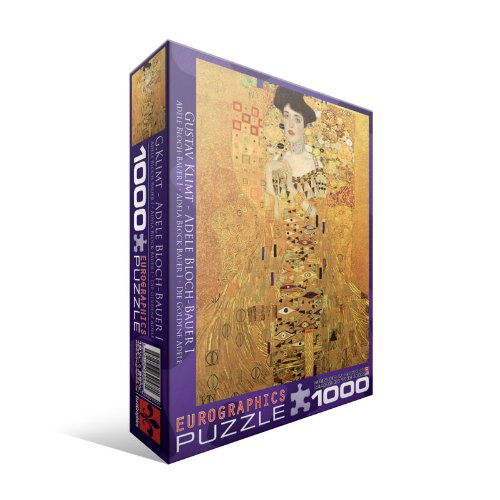 EuroGraphics Portrait of Adele Bloch Bauer by Gustav Klimt 1000 Piece Puzzle
