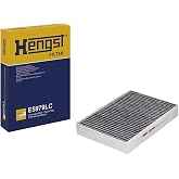 HENGST - E5979LC - Air filter for the interior with activated carbon | Filters dust, pollen &amp; odors for allergy sufferers - For clean, fresh air in the vehicle
