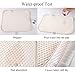 Yangbaga Washable Pee Pads for Dogs, 4 Packs Reusable Puppy Pads, 20x28in with Superior Absorbency, Odor Free Whelping Pads for Incontinence, Travel