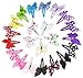 Hipgirl Boutique Baby Girls Toddler Hair Bow Snap Alligator Clips, Barrettes