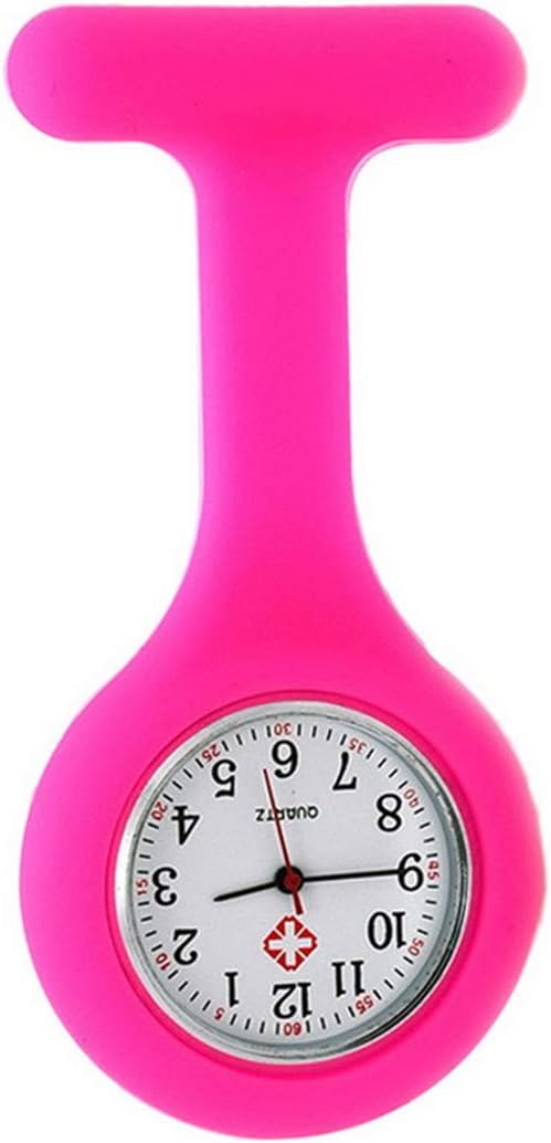 Godagoda Silicone Nurse Hanging Watch Medical Pocket Watch Pin Hanging Watch
