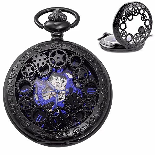 steampunk wooden watch