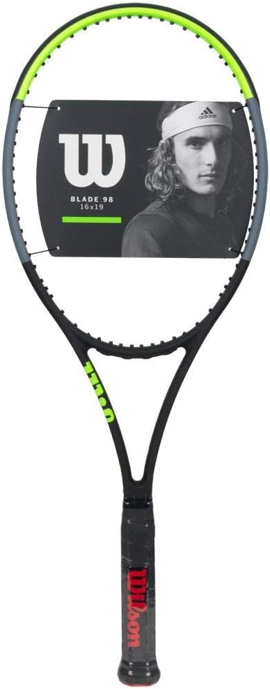 Wilson Blade V7 98 16x19 Tennis Racquet Strung With Synthetic
