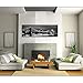 Large Size Xlarge Modern Canvas Wall Art Black and White New York Cityscape Brilliant Brooklyn Bridge Canvas Prints Home Office Wall Decoration
