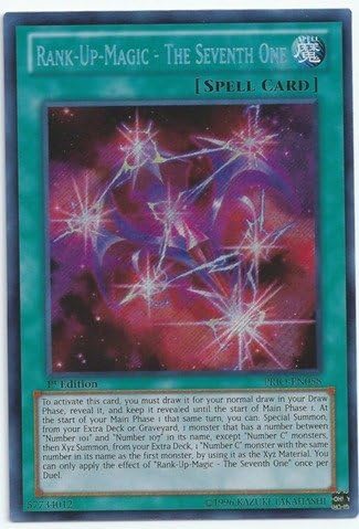 Yu-Gi-Oh! - Rank-Up-Magic - The Seventh One (PRIO-EN058) - Primal Origin - Unlimited Edition - Secret Rare by Yu-Gi-Oh!