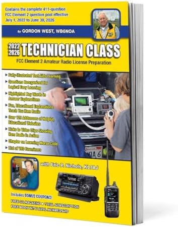 2022-2026 Technician Class: Gordon West, WB6NOA, Eric P. Nichols