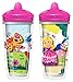 Playtex Sipsters Stage 3 Spill-Proof, Leak-Proof, Break-Proof Insulated Spout Sippy Cups 9 Ounce 2 Count (Color May Vary)