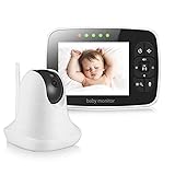 Baby Monitor, Video Baby Monitor with 3.5'' LCD