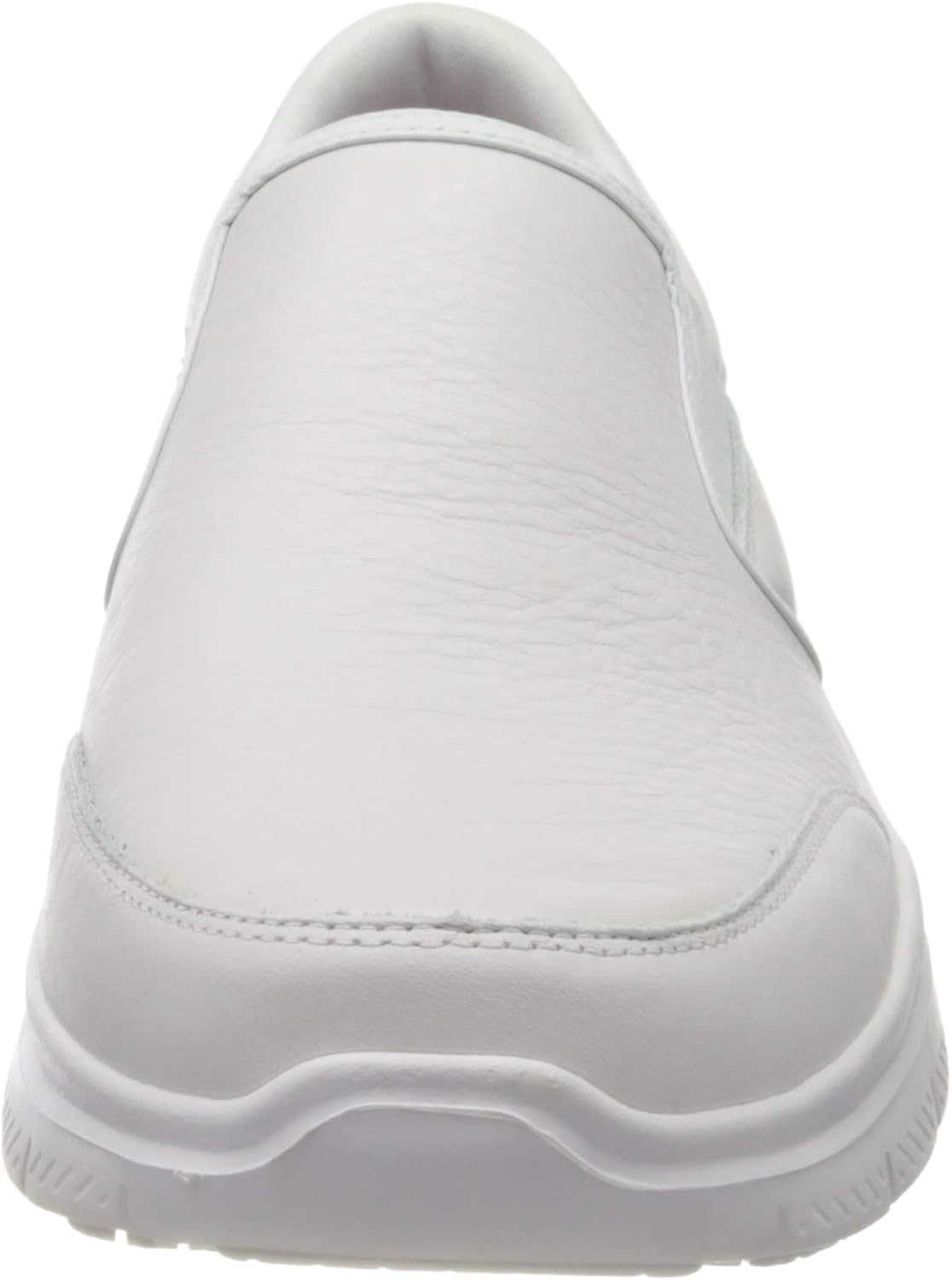 Skechers Mens Flex Advantage Sr - Bronwood Slip On Trainers, White Leather, 8 UK - Image 3