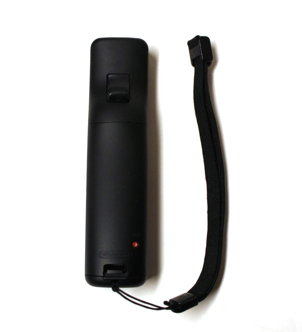 Official Nintendo Wii/Wii U Remote Plus Controller and Nunchuk Nunchuck Combo Bundle Set [Black] (Bulk Packaging)