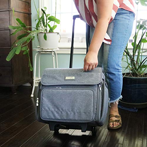 rolling craft tote organizer