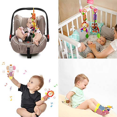 Wrist Rattles Foot Finder Rattle Sock Baby Toy,Rattle Toy,Arm Hand