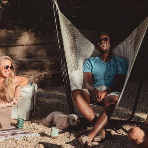 The Vista Hammock Stand by Yellow Leaf Hammocks - 330lb Max - Lightweight, Portable Hammock Swing Chair Stand, Easy Assembly, Compatible with Yellow Leaf Hammock Chairs Only, Color: Deep Charcoal