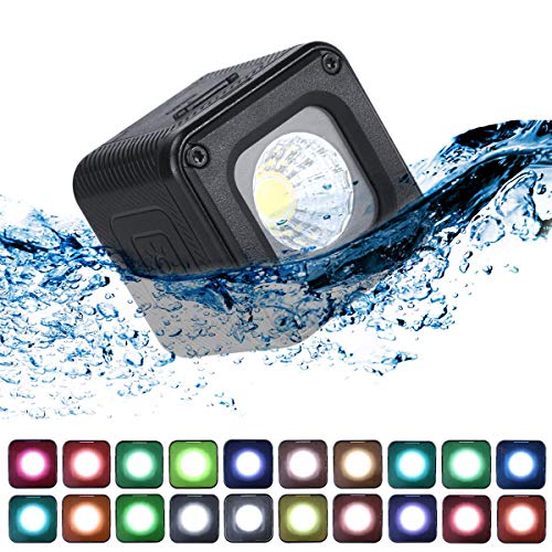ULANZI L1 Pro Mini LED Light Waterproof LED Lighting with 20 Color Gels