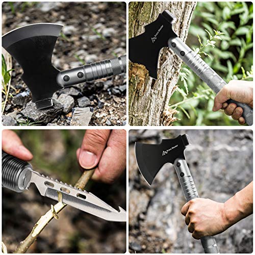 Brace Master Camping Shovel and Axe, Survival Multitool Shovel Axe，for