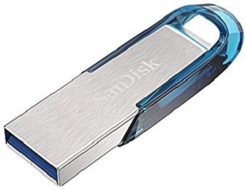 SanDisk Ultra Flair 64GB USB 3.0 Flash Drive Blue 150MB/s Read