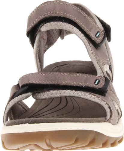 ECCO Women's Cheja Shoe,Moon Rock/Emerald,37 M US