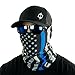 Thin Blue Line American Flag Bandana