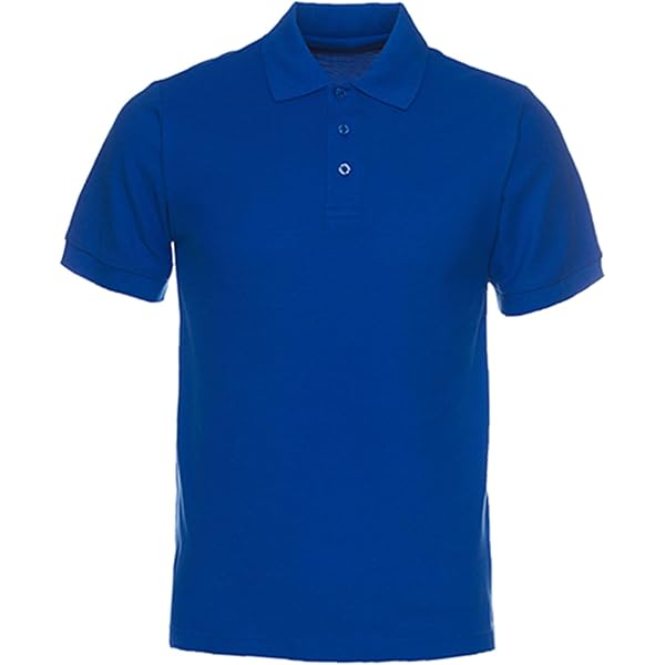 Just Cool Mens Plain Sports Polo Shirt (3XL) (Sapphire Blue