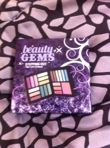 Beauty Gems Stepping Out 23pc Color Compact Eyeshadow, Lip Gloss and Blush Makeup Palette
