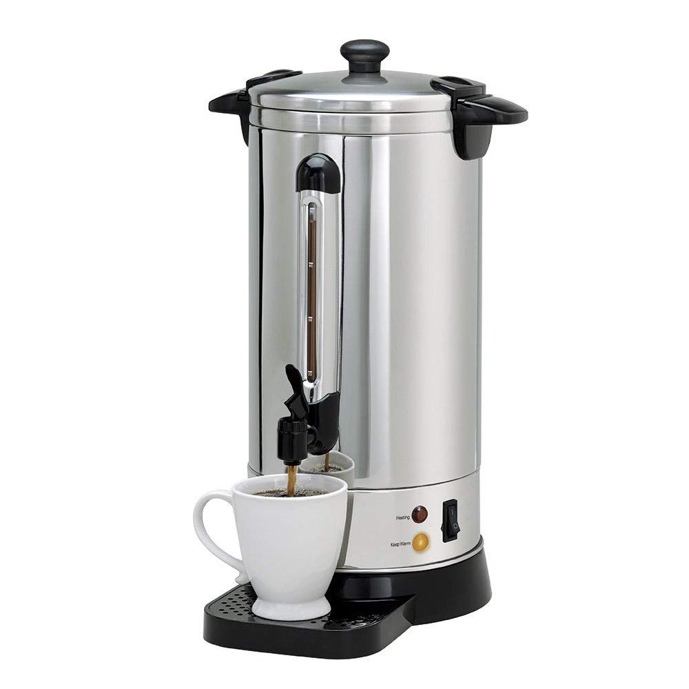 Photo 1 of NESCO CU-50, Professional Coffee Urn, 50 Cups, Stainless Steel