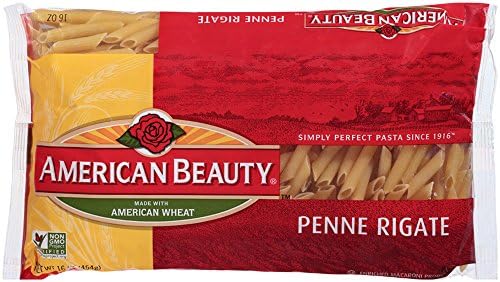 American Beauty Penne Rigate 16Ounce