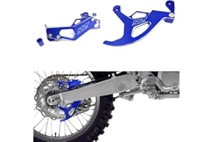 GOODELY Rear Brake Disc Guard & Caliper Guard Compatible with YZ125 YZ250 YZ250F YZ450F YZ250X 2006-2021,YZ125X 2017-2021,YZ 250FX 2015-2021,YZ450FX 2016-2021