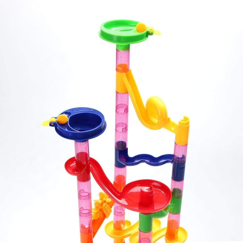 Marble Course Toy Trading Innovation Marble Run Race Set – 50 Pcs. Building Blocks for ...