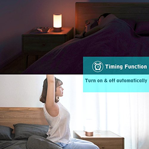 Smart WiFi Bulb, E27 7W LED Light Wireless Smartphone Remote Control, RGB-W Multi Color(2700-6400K)Dimmable Lighting No Hub Required (Compatible with Amazon Alexa, Google Home)