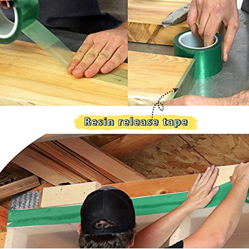 MYJOR Resin Tape, Epoxy Resin Tape, 2 in x 108 FT, Used for epoxy