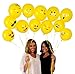 Balloons 100pcs Premium Party Supplies & Decorations by Aquatix Pro, Durable Reusable Latex Material, Variety of Smile Faces Included, Ideal for Birthdays, Parties, Weddings, Functions and More!