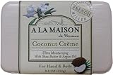 A La Maison Coconut Creme Soap, 8.8 Ounce