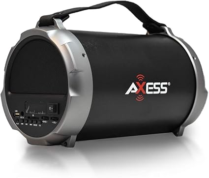 axess cylinder bluetooth speaker