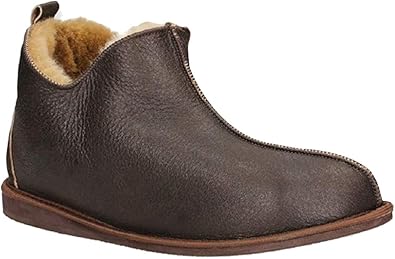 mens hard sole slippers