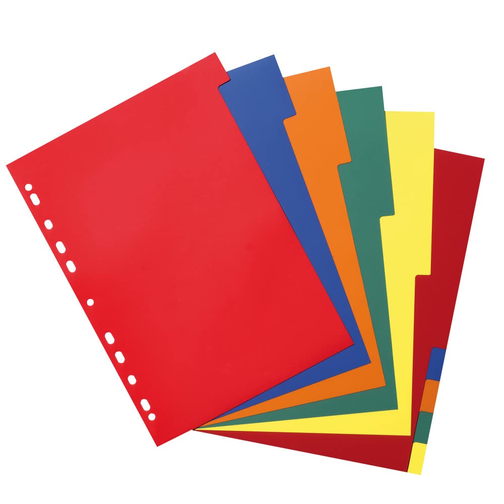 Herlitz Ring Binder File A4 Set of 10 Polypropylene Europunched 1-20
