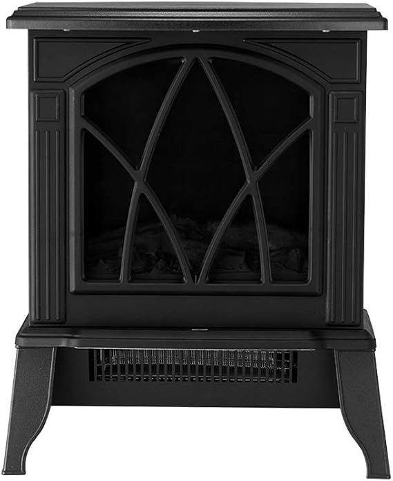 elevenfurniture Free Standing Electric Heaters Electric Fireplace Fire Wood Flame Heater Stove