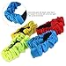 OULII 3-Legged Race Bands-4 Colors Elastic Tie Rope for 3-Legged Race Game