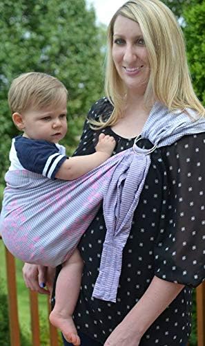 Lite-on-Shoulder Baby Sling (Pink Gradation)